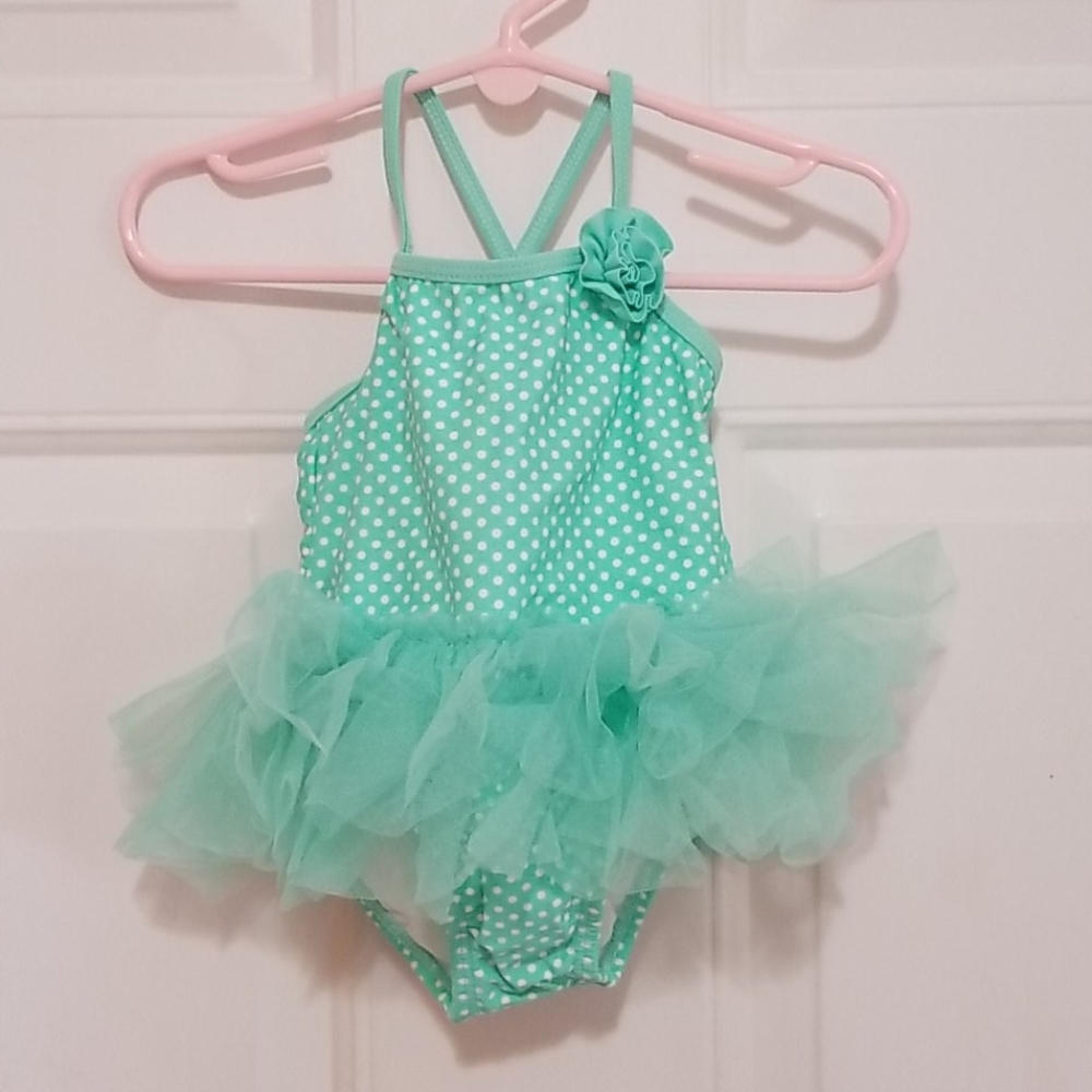 Girls tutu bathing suit